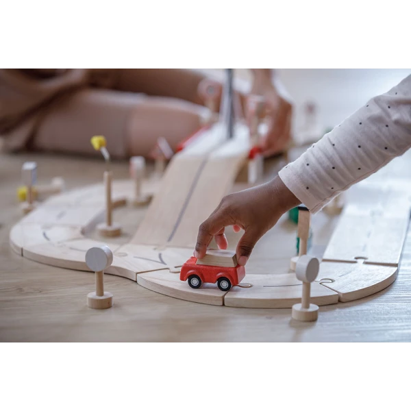 PLAN TOYS ΞΥΛΙΝΟ ΟΔΙΚΟ ΣΕΤ