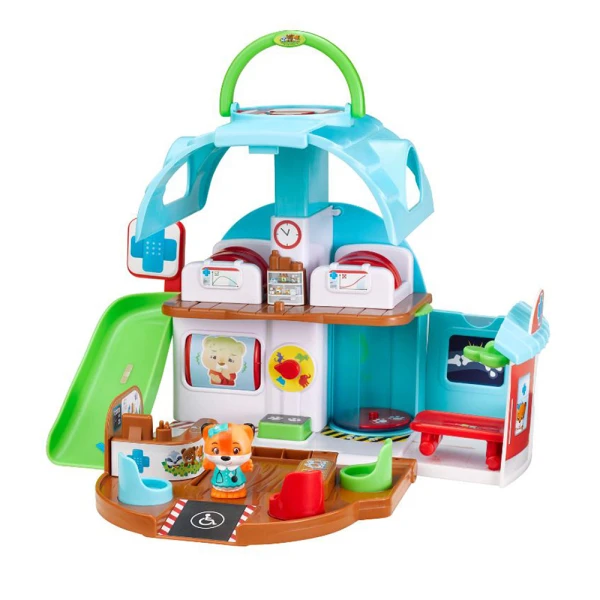 KLOROFIL EDUCATIONAL TOY CARE CENTER WITH 1 CHARACTER & ACCESSORIES