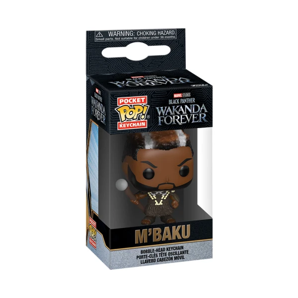 FUNKO POCKET POP! MARVEL BLACK PANTHER WAKANDA FOREVER ΦΙΓΟΥΡΑ ΒΙΝΥΛΙΟΥ ΜΠΡΕΛΟΚ M\'BAKU 