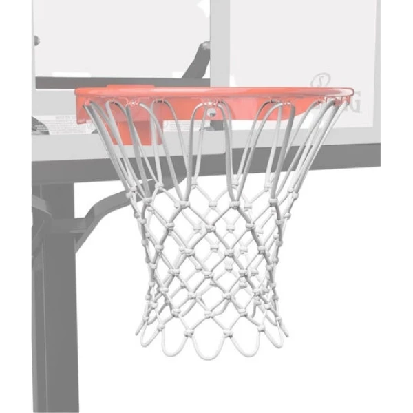 SPALDING HEAVY DUTY ΔΙΧΤΥ ΜΠΑΣΚΕΤΑΣ ΛΕΥΚΟ