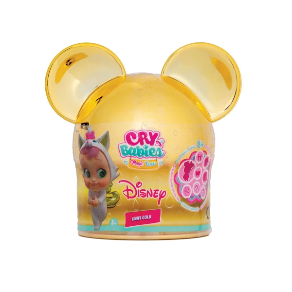 CRY BABIES MAGIC TEARS ΚΛΑΨΟΥΛΙΝΙΑ DISNEY GOLD EDITION ΧΡΥΣΟ ΣΠΙΤΑΚΙ - 6 ΣΧΕΔΙΑ