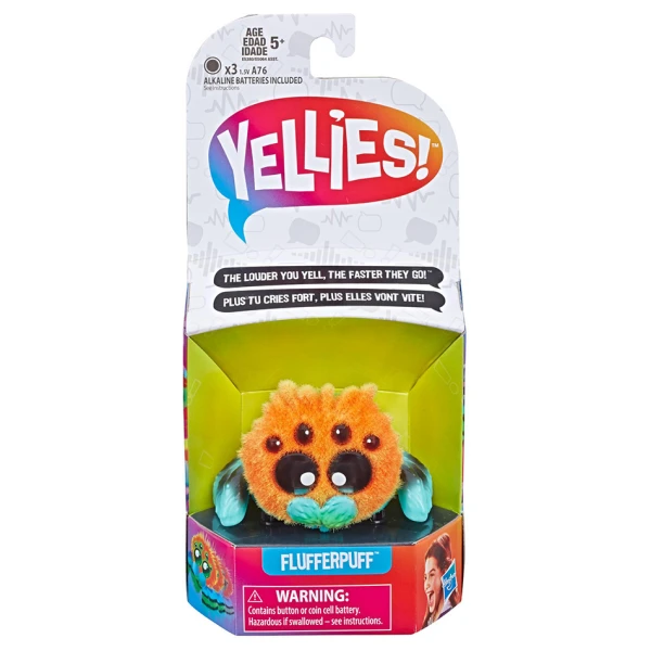 YELLIES SPIDER WITH PERSONALITY - 6 DESIGNS