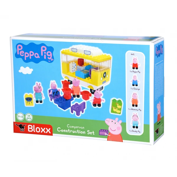 BIG BLOXX PEPPA PIG CAMPERVAN 54 τεμ.