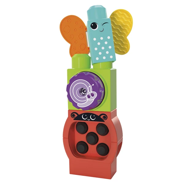 MEGA BLOKS MOVE \'N GROOVE CATERPILLAR 30 pcs