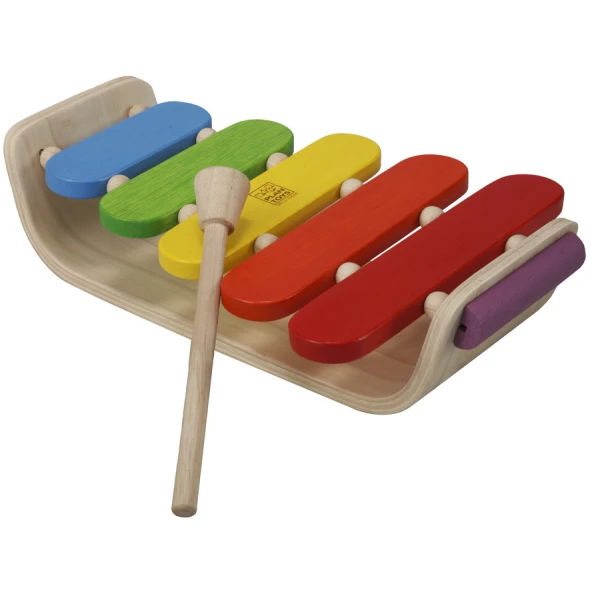 ΞΥΛΙΝΟ ΠΑΙΧΝΙΔΙ PLAN TOYS - OVAL XYLOPHONE
