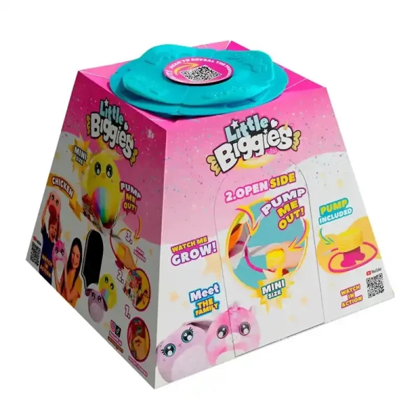 LITTLE BIGGIES FANTASY PLUSH BALL 22 cm  - WHITE UNICORN