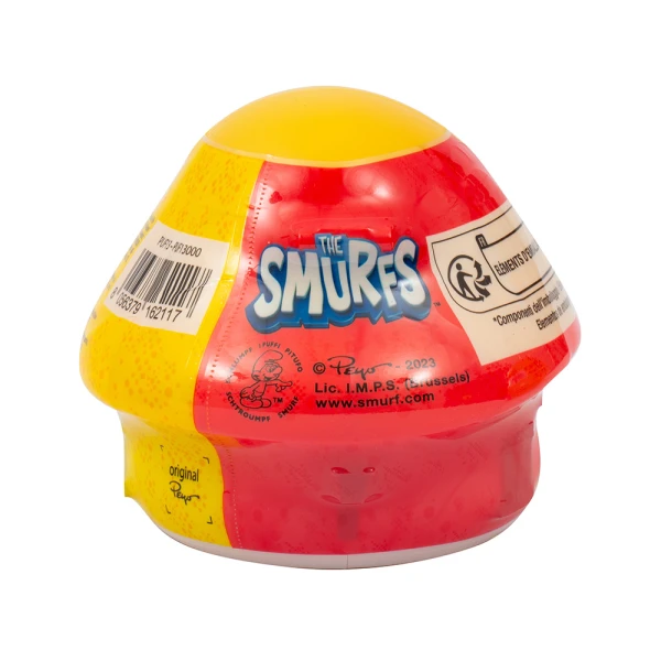 SMURFS HOUSE WITH CONFETTI AND SURPRISE FIRURE - 4 COLOURS