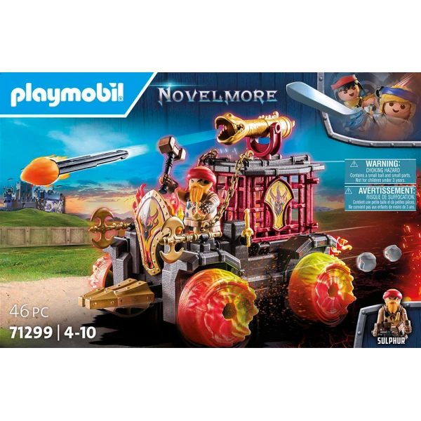 PLAYMOBIL NOVELMORE BURNHAM RAIDERS - BATTERING RAM
