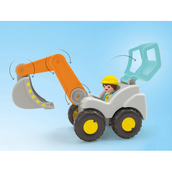 PLAYMOBIL JUNIOR ΦΟΡΤΩΤΗΣ ΕΚΣΚΑΦΕΑΣ