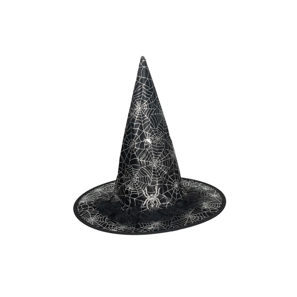 WITCH HAT SILVER 35 cm
