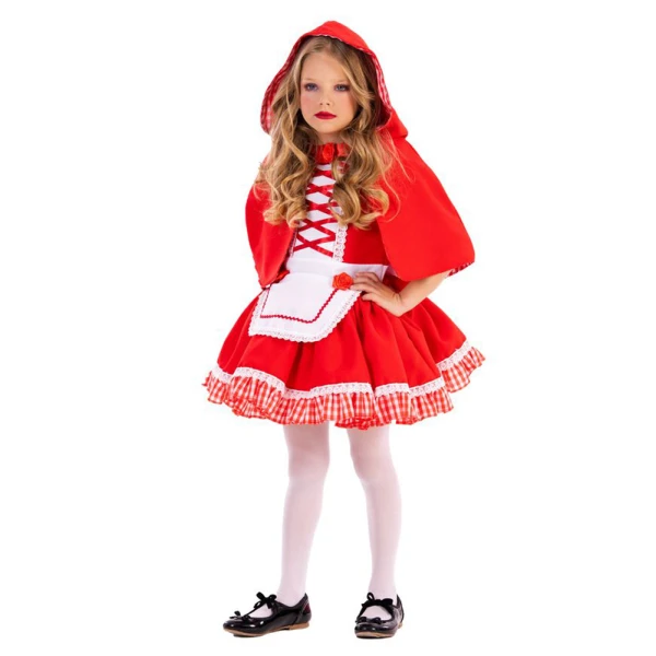 CARNIVAL COSTUME LITTLE RED RIDING HOOD 