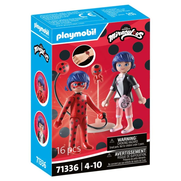PLAYMOBIL MIRACULOUS MARINETTE & LADYBUG 