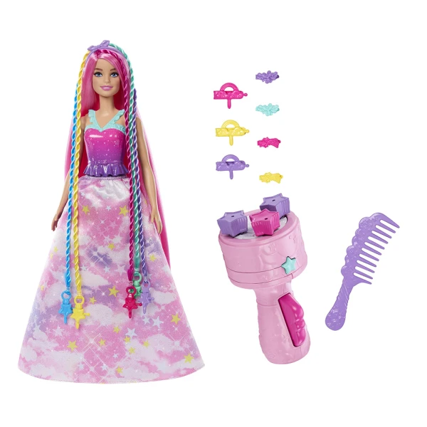BARBIE DREAMTOPIA ΚΟΥΚΛΑ ΠΡΙΓΚΙΠΙΣΣΑ ΟΝΕΙΡΙΚΑ ΜΑΛΛΙΑ