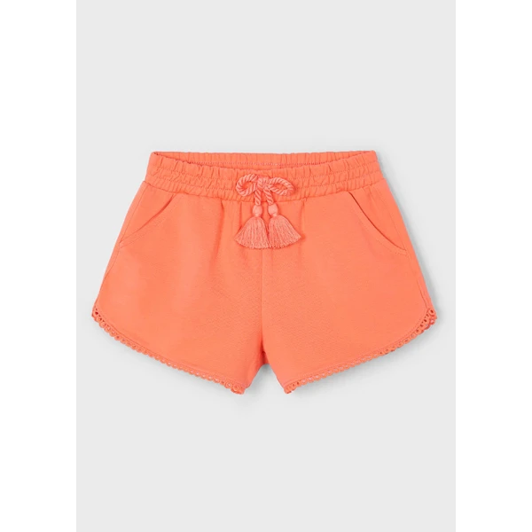 MAYORAL SHORTS SWEATER BASIC TANGERINE 