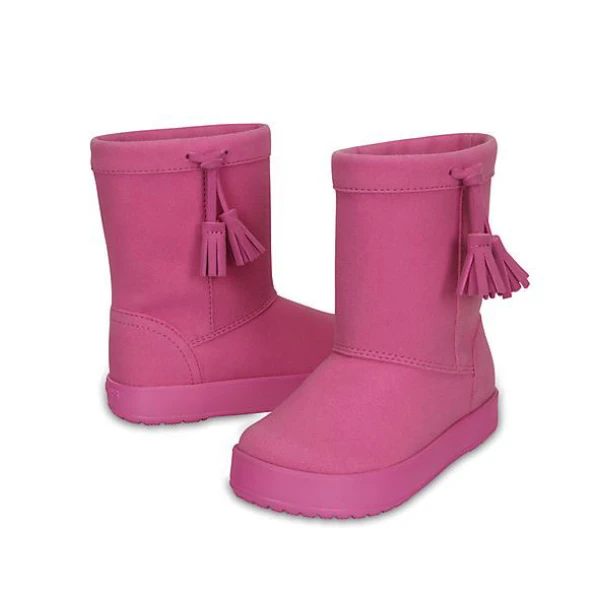 CROCS ΜΠΟΤΕΣ LODGEPOINT BOOT PARTY PINK