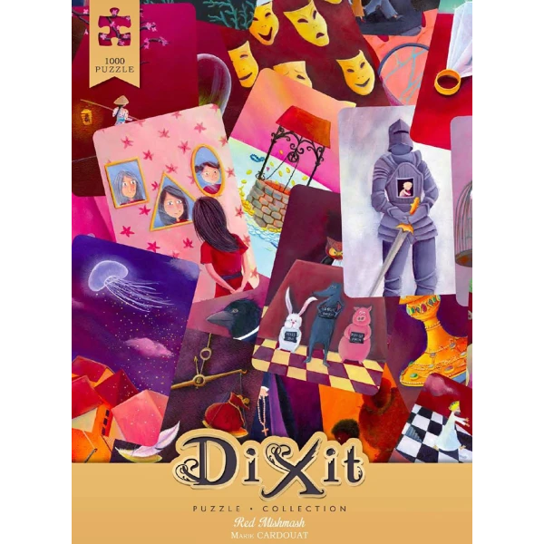 KAISSA DIXIT  PUZZLE 1000 pcs RED MISHMASH