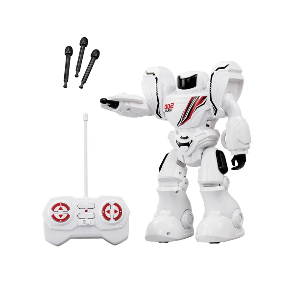 SILVERLIT YCOO ROBO BLAST ONE REMOTE CONTROL ROBOT WHITE FOR AGES 5+