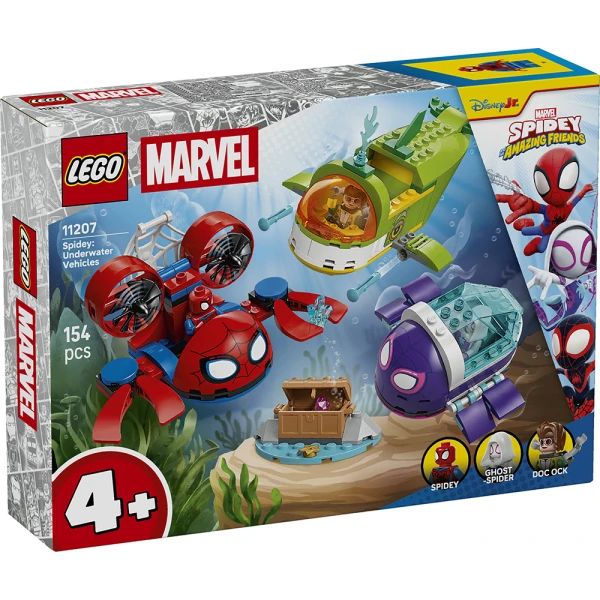 LEGO® MARVEL SPIDEY AND HIS AMAZING FRIENDS ΣΠΑΙΝΤΙ: ΥΠΟΒΡΥΧΙΑ ΟΧΗΜΑΤΑ