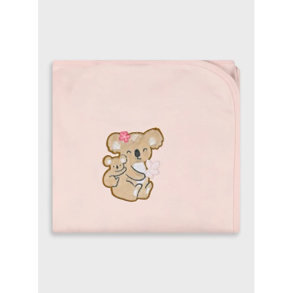 ENERGIERS INFANT\'S BLANKET GIRL LIGHT PINK