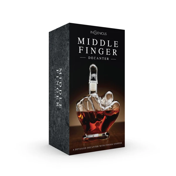 THE SOURCE - MIDDLE FINGER DECANTER