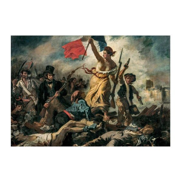 CLEMENTONI ΠΑΖΛ MUSEUM COLLECTION ΝΤΕΛΑΚΡΟΥΑ Η ΕΛΕΥΘΕΡΙΑ ΟΔΗΓΕΙ ΤΟΝ ΛΑΟ 1000 τεμ.