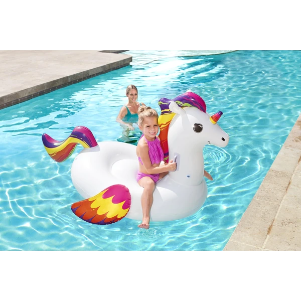 BESTWAY ΦΟΥΣΚΩΤΟ RIDE-ON 155Χ119 εκ. FANTASY ΜΟΝΟΚΕΡΟΣ