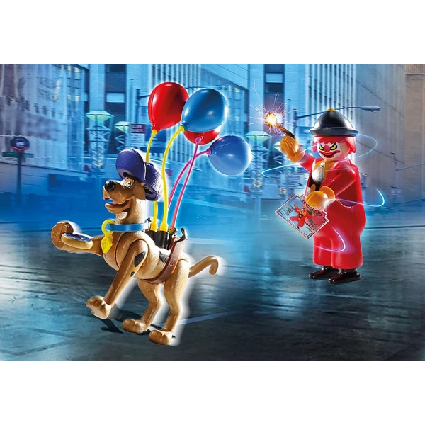 PLAYMOBIL SCOOBY-DOO ΠΕΡΙΠΕΤΕΙΑ ΜΕ ΤΟΝ GHOST CLOWN