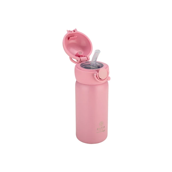 ESTIA HOME ART KIDS THERMAL TRAVEL WONDER BOTTLE 350ml - CANDY PINK