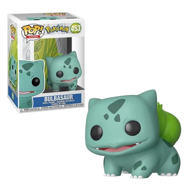 FUNKO POP! GAMES POKEMON BULBASAUR BULBIZARRE ΦΙΓΟΥΡΑ ΒΙΝΥΛΙΟΥ BISASAM 453