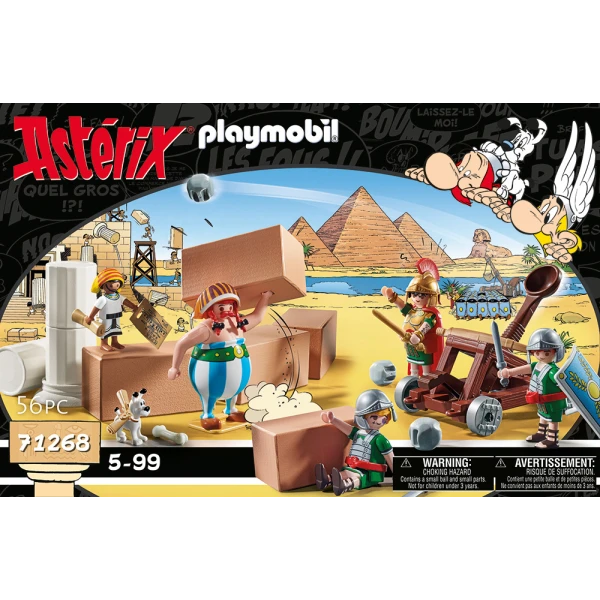 PLAYMOBIL ASTERIX Ο ΝΟΥΜΕΡΟΜΠΙΣ ΚΑΙ Η ΚΑΤΑΣΚΕΥΗ ΤΟΥ ΠΑΛΑΤΙΟΥ
