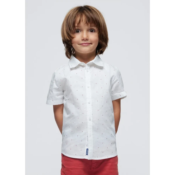 MAYORAL ΠΟΥΚΑΜΙΣΟ ΚΟΝΤΟΜΑΝΙΚΟ ΜΙΚΡΟΣΤΑΜΠΩΤΟ ΛΕΥΚΟ-ΡΟΖ