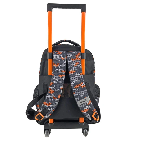 MUST ΤΣΑΝΤΑ ΠΛΑΤΗΣ TROLLEY 34X20X44 εκ. 3 ΘΗΚΕΣ ANIMAL PLANET AFRICA WILD ΛΙΟΝΤΑΡΙ