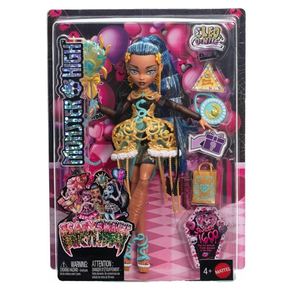 MONSTER HIGH ΚΟΥΚΛΑ HIGH SCARY SWEET BIRTHDAY - CLEO DeNILE