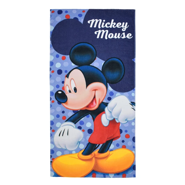 KIDS BEACH TOWEL 70Χ140 cm MICKEY BLUE EARS 