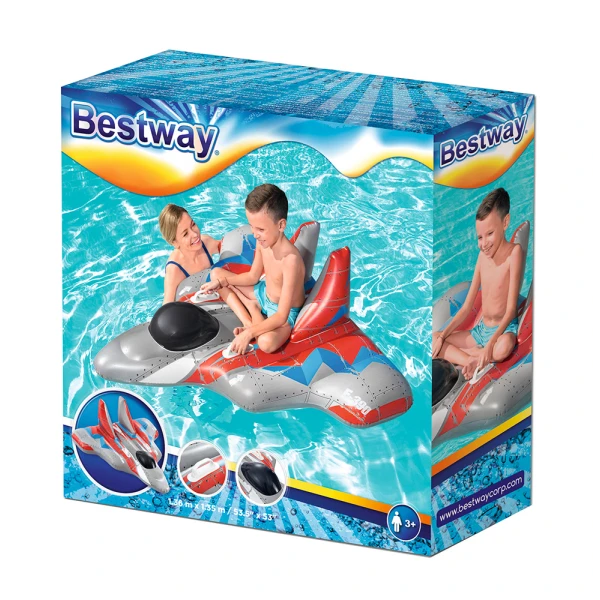 BESTWAY INFLATABLE RIDE-ON 136X135 cm GALAXY GLIDER