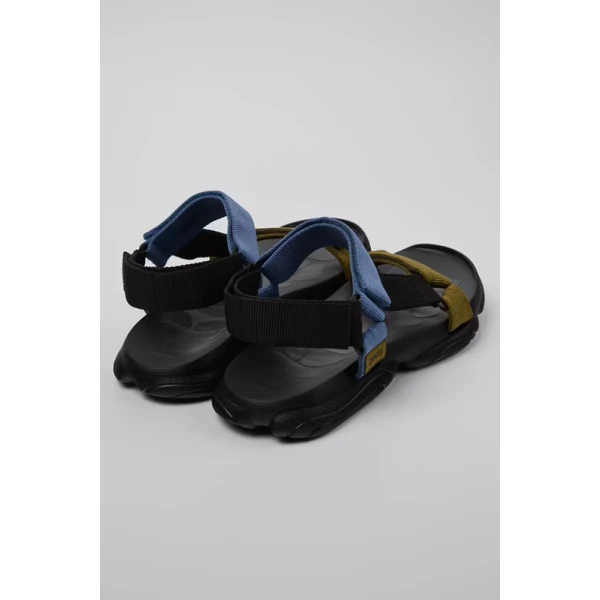 CAMPER MEN\'S SANDALS KARST MULTICOLOR BLACK