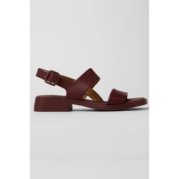 CAMPER WOMEN\'S SANDALS DANA BURGUNDY
