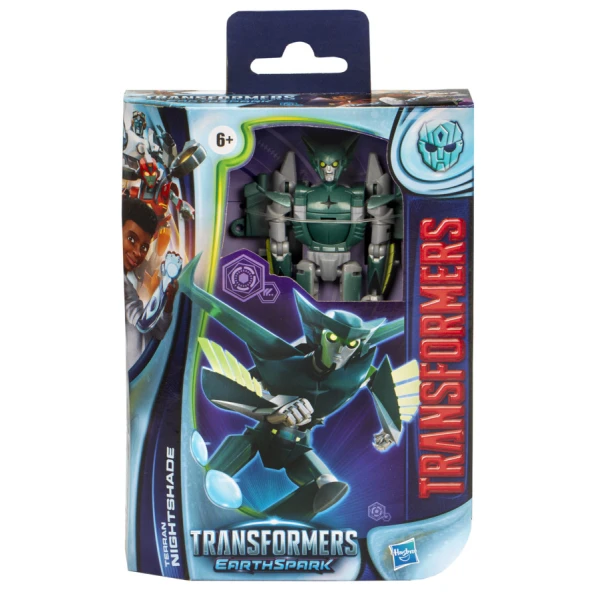 TRANSFORMERS EARTHSPARK ΦΙΓΟΥΡΑ DELUXE NIGHTSHADE