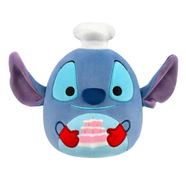 SQUISHMALLOWS PLUSH DISNEY STITCH 25 cm - STITCH WITH CAKE