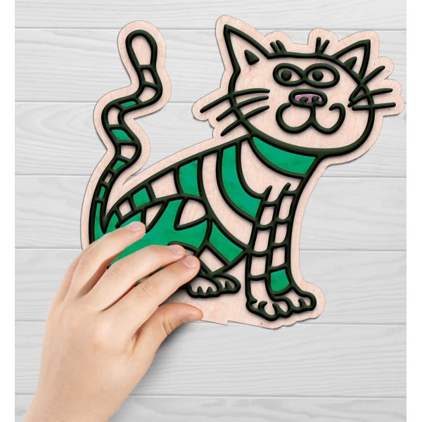 SPLAT PLANET MESS-FREE PAINT KIT WITH CLAY CATS