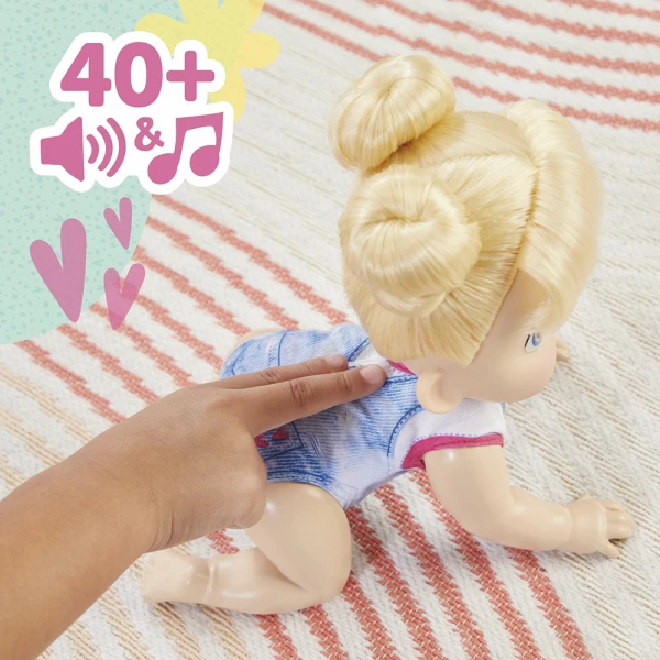 BABY ALIVE ΚΟΥΚΛΑ CRAWL \'N PLAY - HARPER HUGS