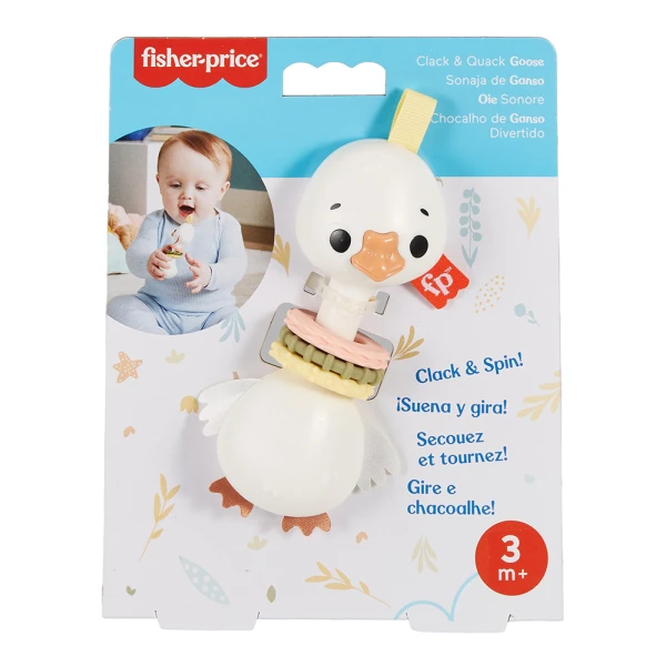 FISHER PRICE ΖΩΑΚΙΑ SENSIMALS - CLACK & QUACK GOOSE
