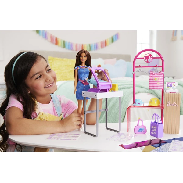 BARBIE ΕΡΓΑΣΤΗΡΙΟ ΜΟΔΑΣ ΚΑΙ ΚΟΥΚΛΑ 