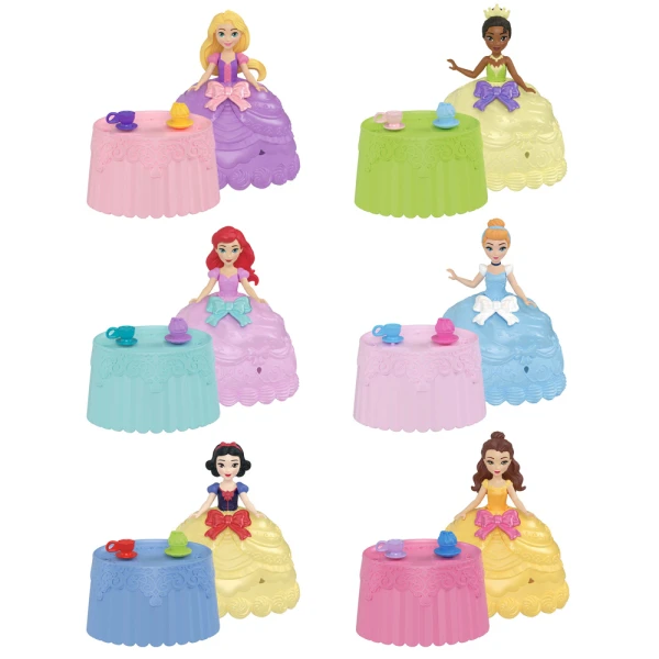 DISNEY PRINCESS ΜΙΝΙ ΚΟΥΚΛΕΣ - CUPCAKE ΕΚΠΛΗΞΗ