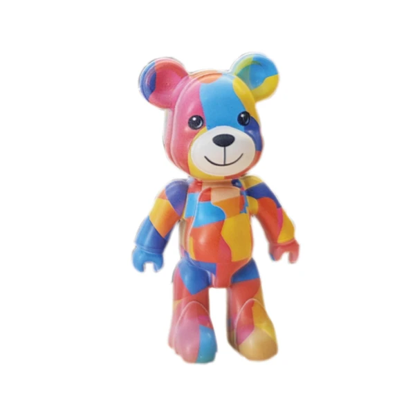 3D STICKER PUZZLE 24 pcs BEARS - 4 DESIGNS