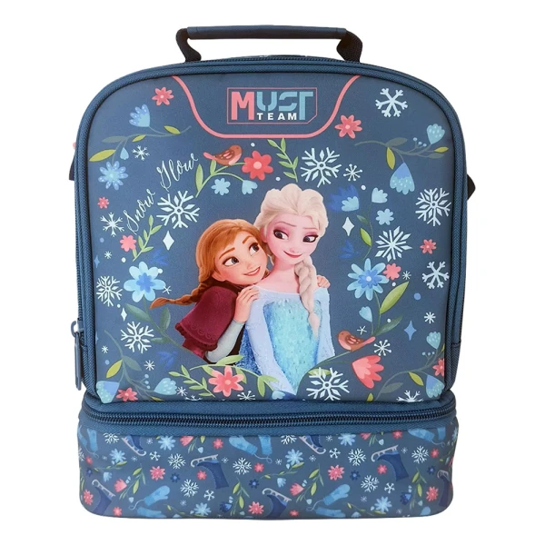 MUST TEAM INSULATED LUNCH BAG 22X16X28 cm FROZEN 2 BLUE