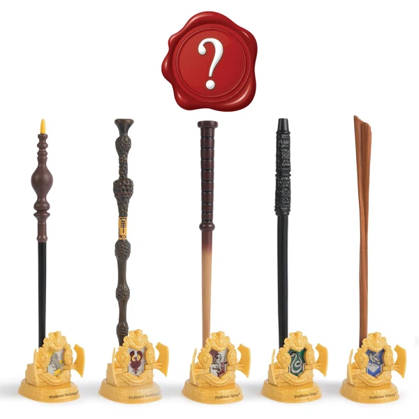 WIZARDING WORLD HARRY POTTER DELUXE COLLECTOR WANDS SURPRISE 