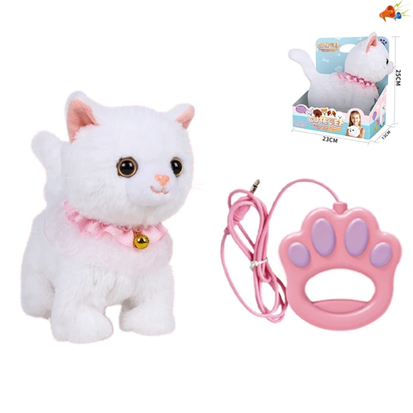INTERACTIVE KITTY WITH VOICE CONTROLLED STRAP & SOUNDS