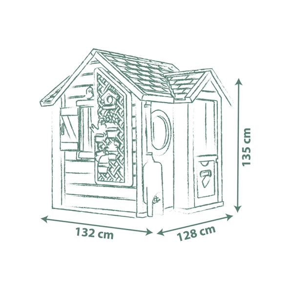 SMOBY LIFE GARDEN HOUSE