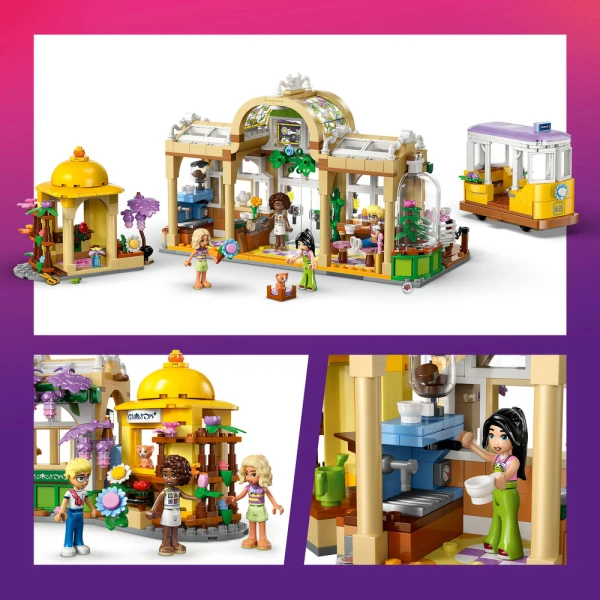 LEGO® FRIENDS ΚΑΦΕΤΕΡΙΑ ΜΕ ΦΥΤΑ & ΑΝΘΟΠΩΛΕΙΟ